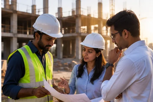 Design review with working professionals